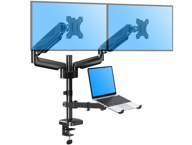 Uchwyt Biurkowy Triadyn TriMount TRD-BLK-3AL-13"-32"