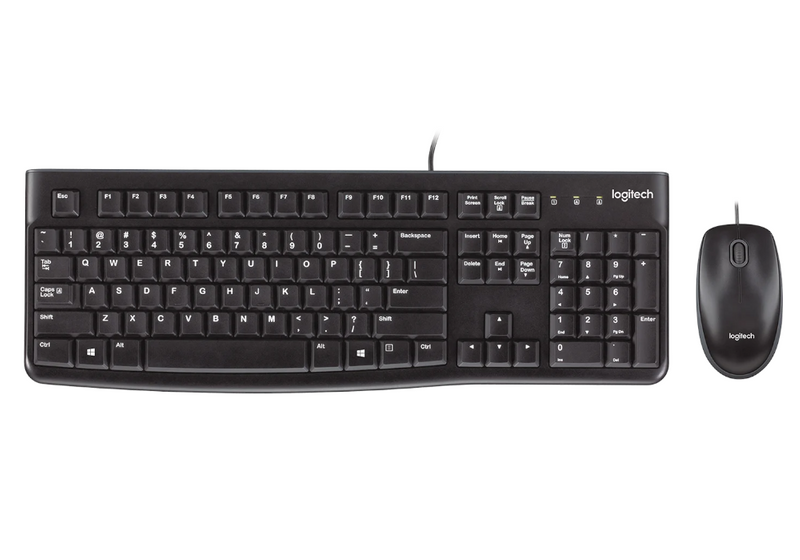 Zestaw Logitech MK120 Klawiatura + Mysz USB Czarna