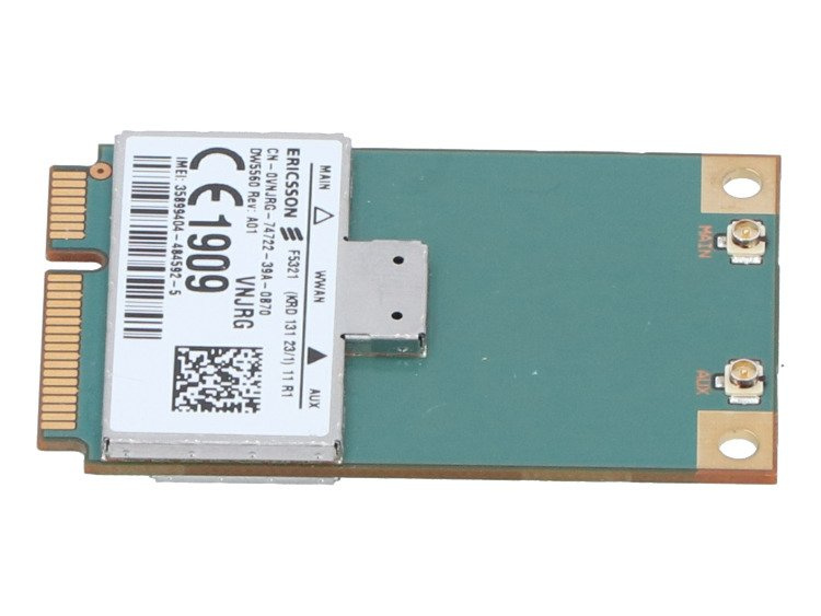 Modem WWAN DW5560 VNJRG F5321 do Dell E6230 E5430 M4700 M6700 E6530