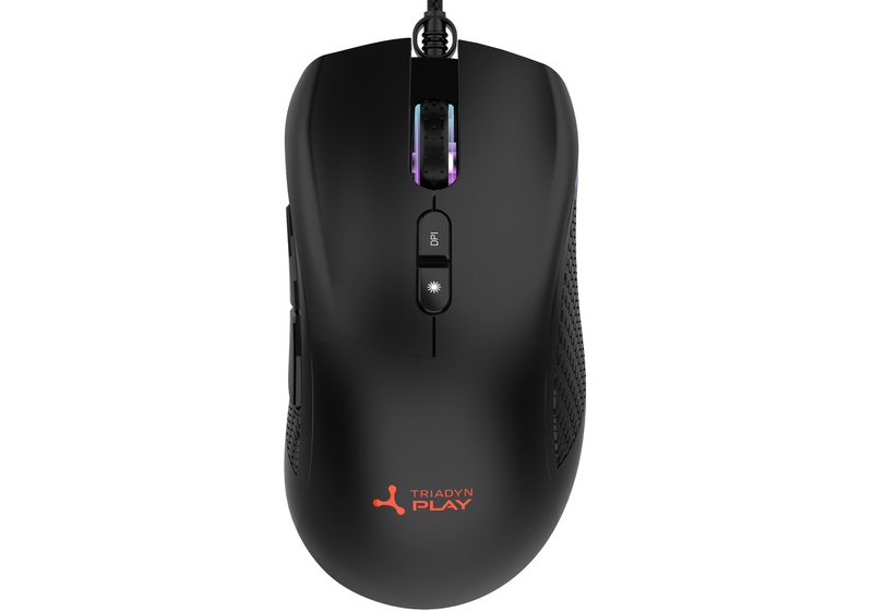 Mysz Gamingowa Triadyn Play DIA Dla Graczy Podświetlenie LED HUANO