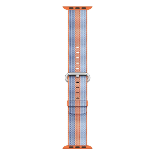 Oryginalny Pasek Apple Watch Woven Nylon Orange 38mm