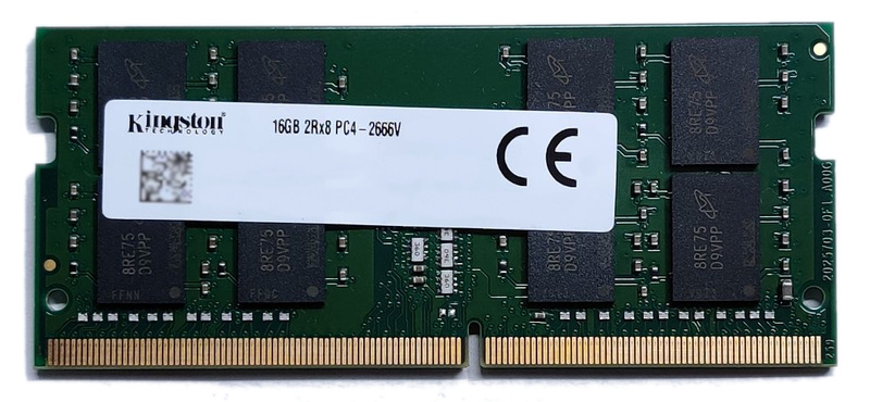 Pamięć RAM Kingston 16GB DDR4 2666MHz PC4-2666V SODIMM KCRXJ6-MIE