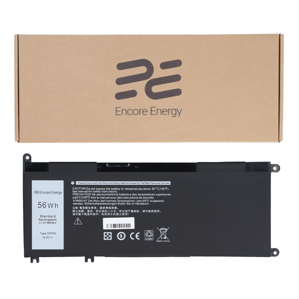 Nowa Bateria Encore Energy do Dell Latitude 3380 3490 Inspiron 3579 G3 3779 G3 7588 G7 7577 G7 7778 G7 56Wh 15.2V 3680mAh 33YDH