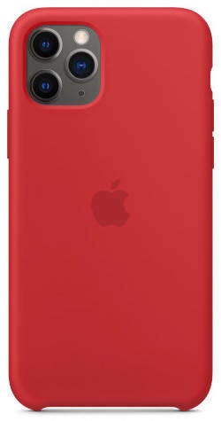 Oryginalne Silikonowe Etui do APPLE IPHONE 11 PRO Red