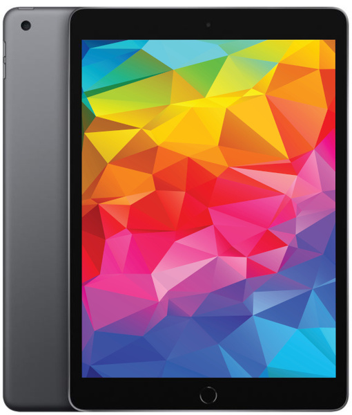 Apple iPad 7 A2197 3GB 128GB Space Gray iOS + Nowe Etui Smart Cover Deep Navy