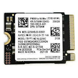 Nowy Dysk Samsung PM991a SSD 256GB NVMe M.2 2230 PCIe x4