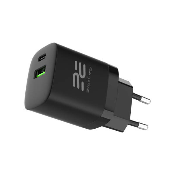 Nowa ładowarka sieciowa adapter Encore Energy 30W PD 3.0 Quick Charge 4.0 USB-A USB-C MD-3083R